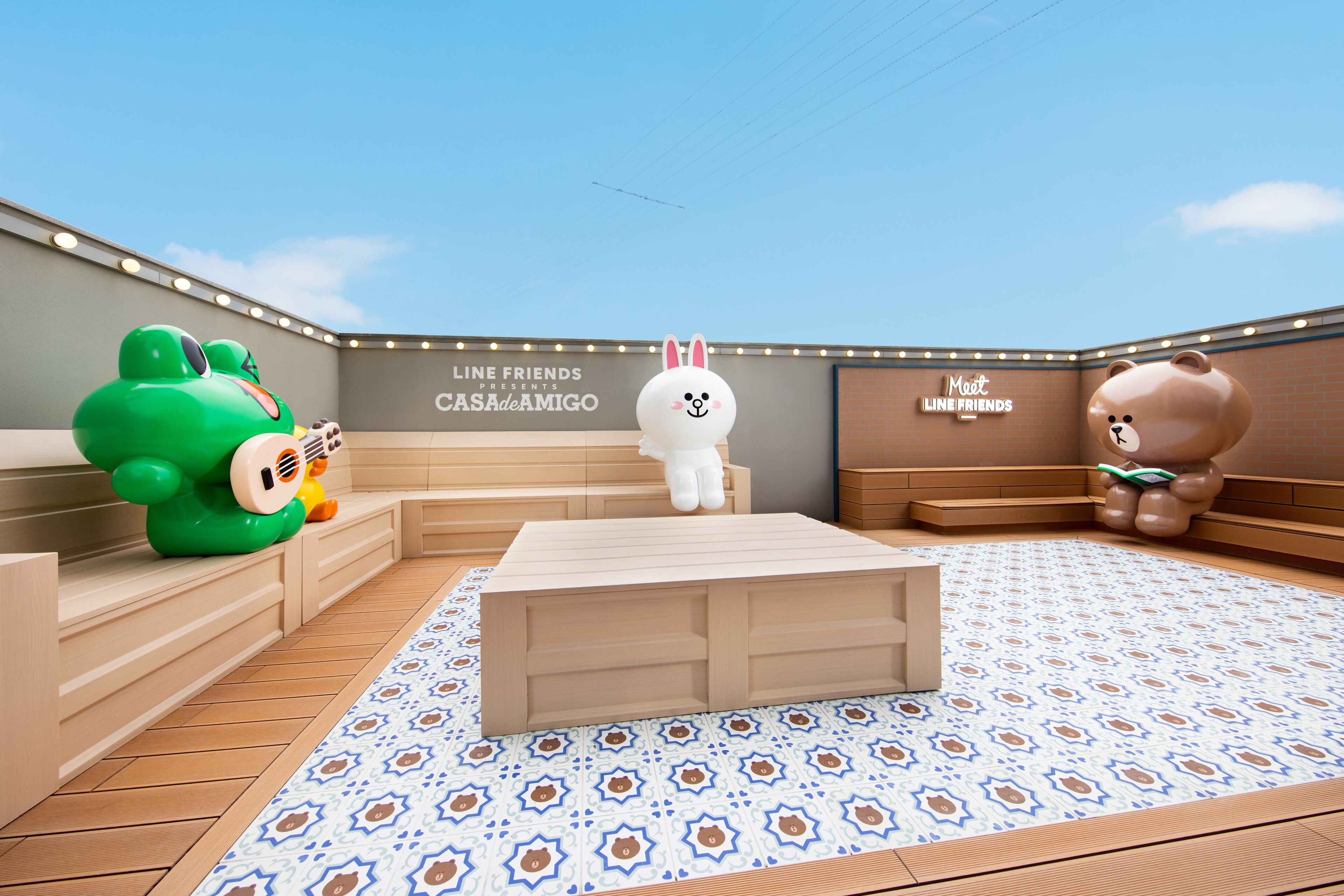Foto - Line Friends Presents Casa De Amigo