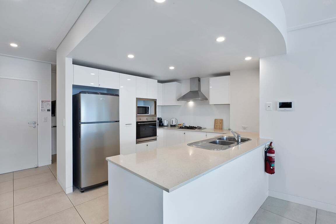 Kühlschrank, Ofen, Herdplatte, Toaster