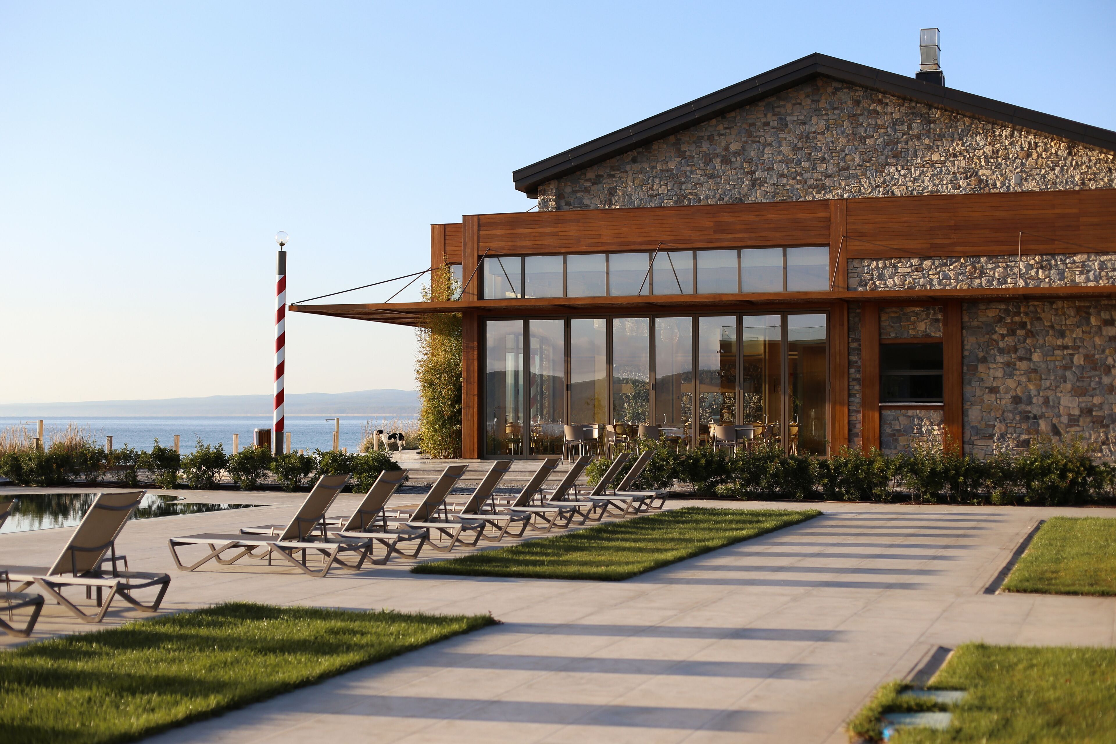 Seasonal outdoor pool