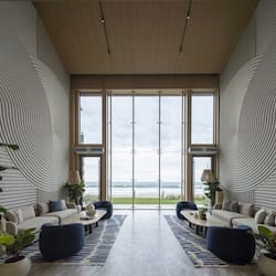 Sala de estar en el lobby