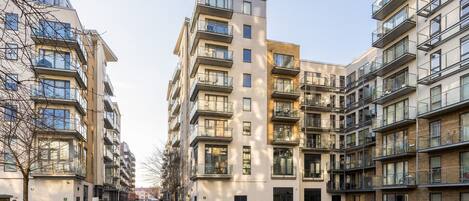 Façana frontal de l'allotjament