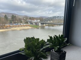 Basic Single Room, 1 Twin Bed, River View | View from room