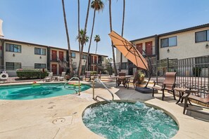 Apartment, 1 Bedroom | Pool | A heated pool - 145 Fully Furnished 1BR Suite-Pet Friendly! by RedAwning (Scottsdale)