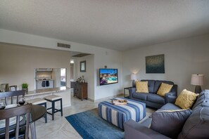 Leilighet, 1 soverom | 1 soverom, strykejern/-brett og wi-fi (inkludert)