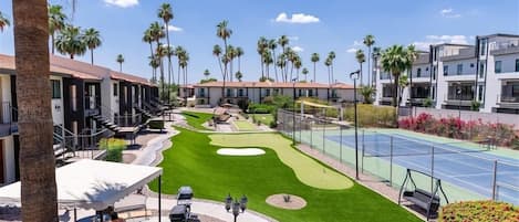 Appartement, 1 chambre | Terrain de lâhĂ©bergement