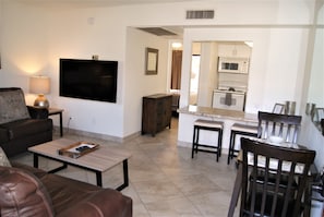 Appartement, 1 chambre | Aire de séjour