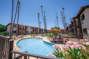 Apartment, 1 Bedroom | Pool | A heated pool - 146 Fully Furnished 1BR Suite-Pet Friendly! by RedAwning (Scottsdale)