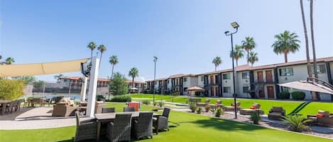 อพาร์ทเมนท์, 1 ห้องนอน | รับประทานอาหารกลางแจ้ง