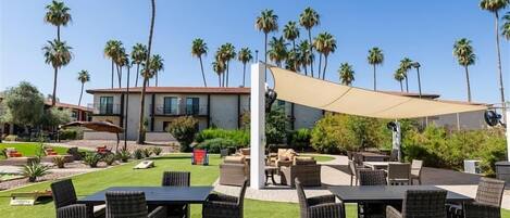 Appartement, 1 chambre | Restauration extérieure