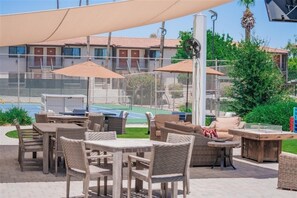 Apartment, 1 Bedroom | Outdoor dining - Scottsdale's premium short term getaway, Fully furnished 1 bedroom homes, FREE Golf, cable, utilities, Wi-Fi, parking, pool, and bike trails- Unit 241 by RedAwning (Scottsdale)