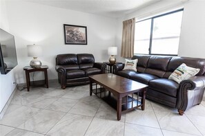 Apartment, 1 Bedroom | Living area | Fireplace - 143 Fully Furnished 1BR Suite-Pet Friendly! by RedAwning (Scottsdale)