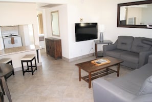 Departamento, 1 habitación | Área de sala de estar