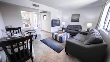 Apartment, 1 Bedroom | Living area