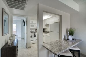 Apartment, 1 Bedroom | Private kitchen | Fridge, oven, coffee/tea maker, toaster - 102 -Fully Furnished 1BR Suite-Prime Location! by RedAwning (Scottsdale)