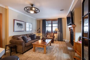 Condo, 2 Bedrooms | Living room | TV - Zephyr Mountain Lodge, Condo | Ski-In/Ski-Out Continental Divide Views (Value-Rated Condo 2202) (Winter Park)