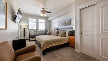 Condo, 2 habitaciones | 2 habitaciones, tabla de planchar con plancha y wifi gratis