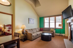 Huoneisto, 2 makuuhuonetta | Olohuone