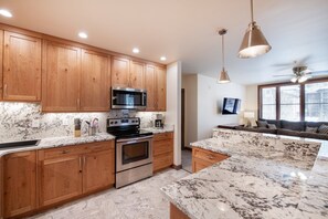 Condo, 3 Bedrooms | Private kitchen - Zephyr Mountain Lodge, Condo | Ski-In/Ski-Out Village Corridor View (Value-Rated Condo 2310) (Winter Park)