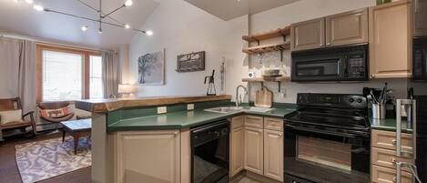 Condo, 2 Bedrooms | Private kitchen | Fridge, oven, coffee/tea maker, toaster