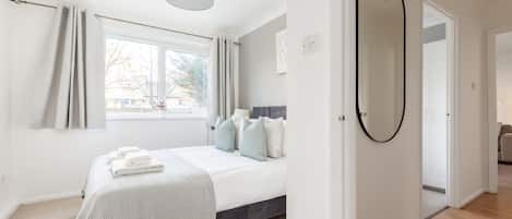 公寓 | 2 間睡房、防敏寢具、獨特裝修、隔音