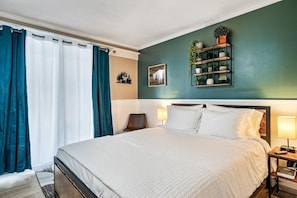 1 Schlafzimmer, Bügeleisen/Bügelbrett