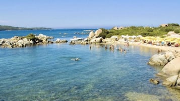 Aan het strand, strandlakens