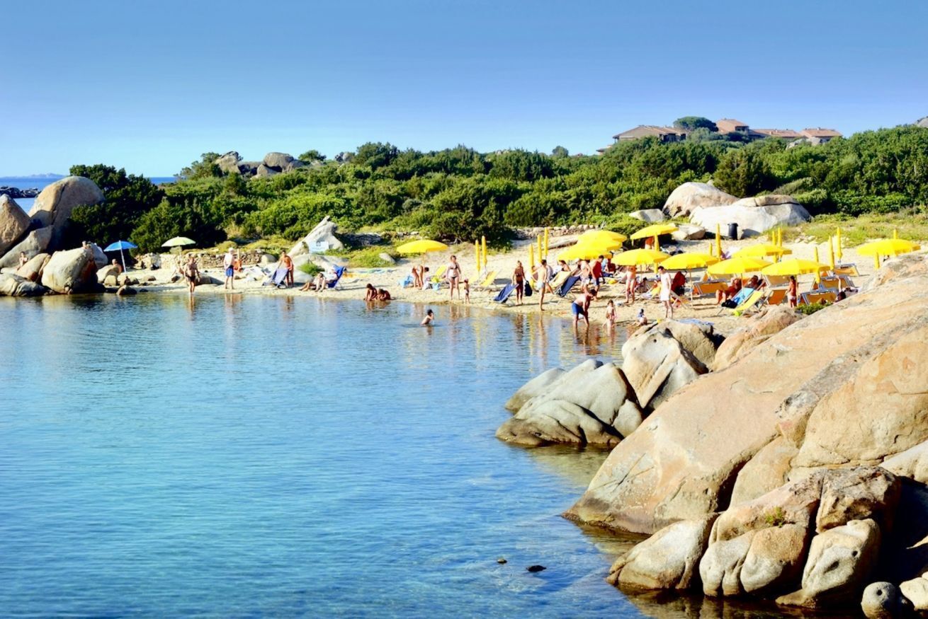 Am Strand, Strandtücher