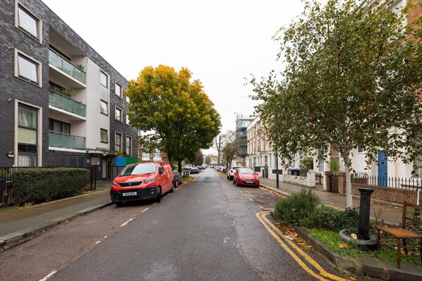 Fachada de la propiedad