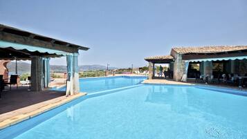 Una piscina riscaldata