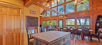 Creek'nWoods IV -Views-Decks-waterfall-sleeps 14