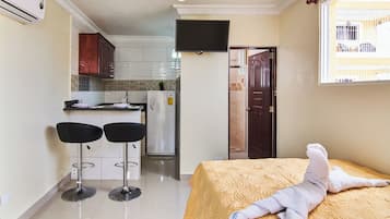 Iron/ironing board, WiFi (free), bed sheets