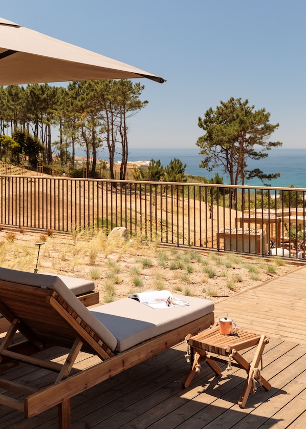 Terrasse sur le toit