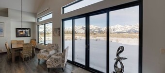 Beautiful 6-bedroom ranch at the foot of the Grand Teton Mountains.