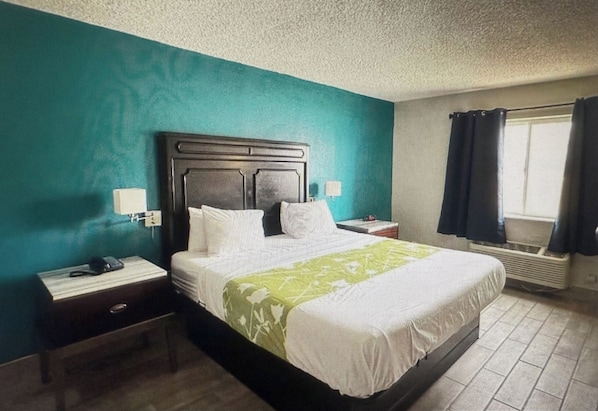 Blackout drapes, iron/ironing board, free WiFi