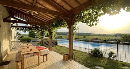 Superb property in the middle of the vineyards