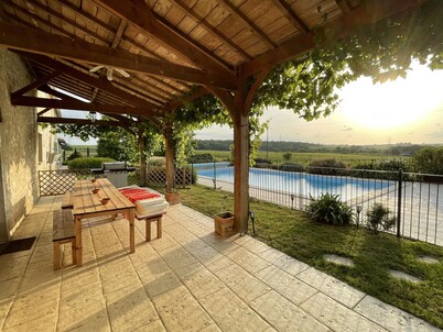 Superb property in the middle of the vineyards