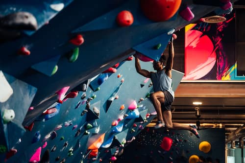 Rock climbing wall – indoor