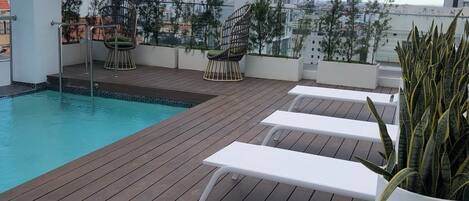 Alberca al aire libre