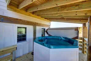 Bain à remous extérieur