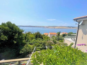 View from property - Holiday apartment with two bedrooms and sea views (Jadranovo)