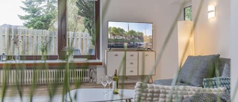 TV, lettore DVD, impianto stereo