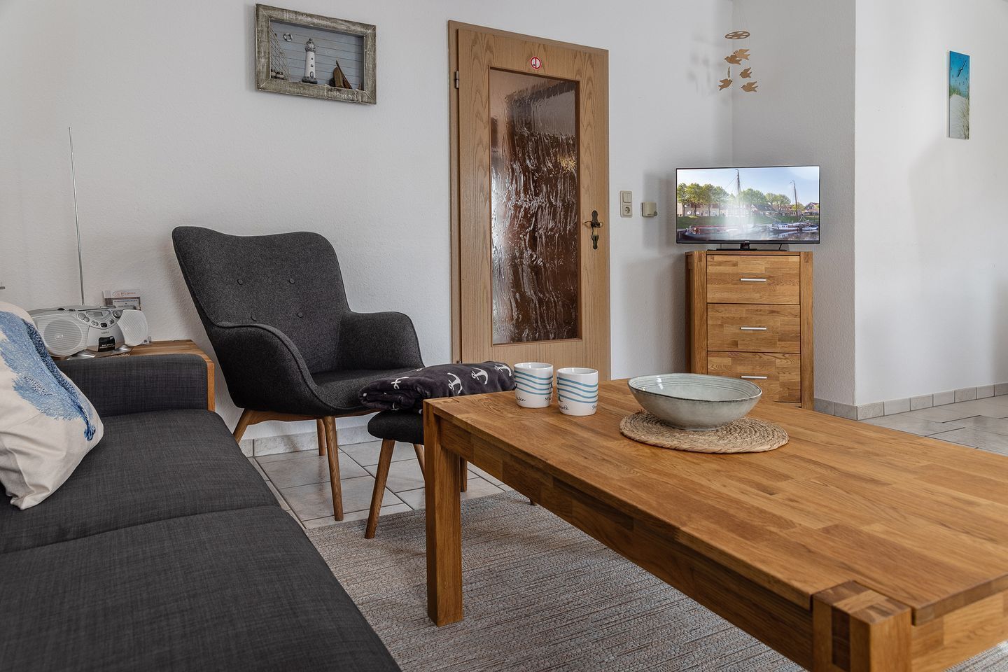 Televisie en een stereo