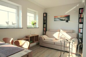 TV, DVD player, stereo