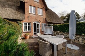 Outdoor dining - Lycka - Apartment Lycka (Sylt-Ost)