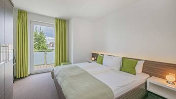 2 slaapkamers, een strijkplank/strijkijzer, wifi