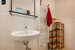 Shower, hair dryer