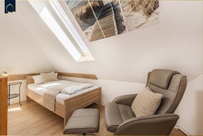 2 habitaciones, tabla de planchar con plancha y wifi 