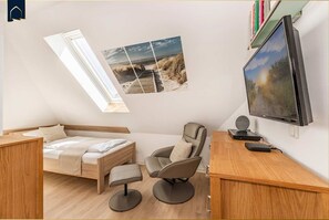 2 habitaciones, tabla de planchar con plancha y wifi 