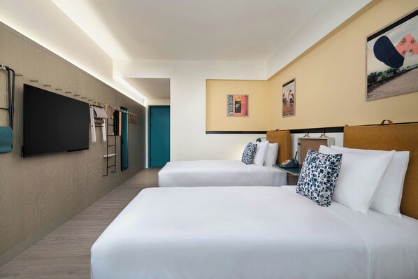 Habitación estándar, 2 camas individuales | Edredón y artículos del minibar gratis 