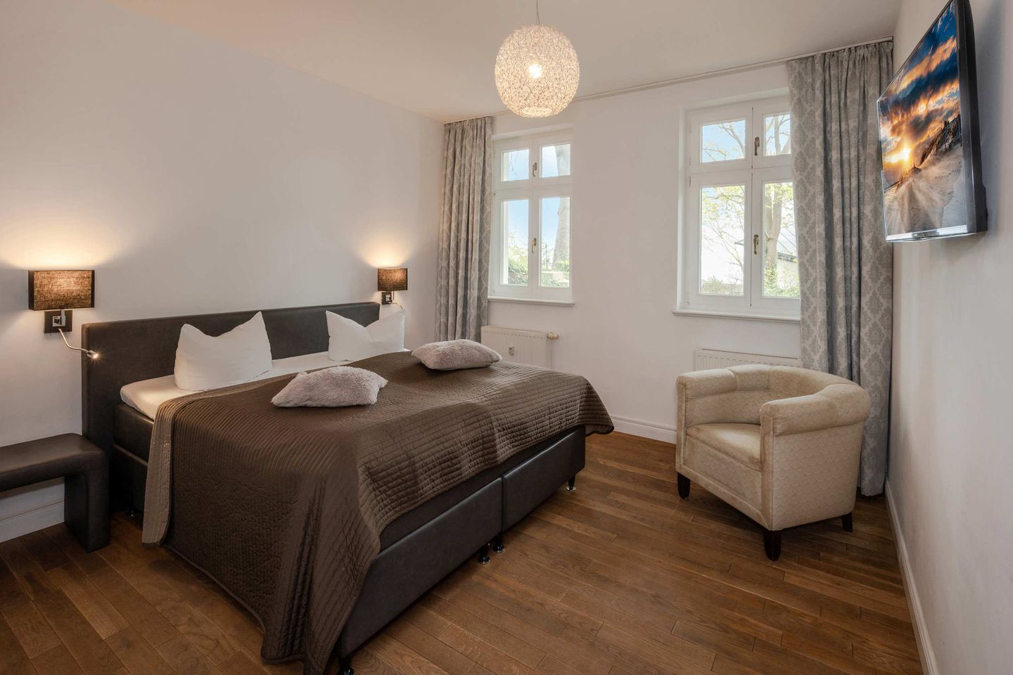 2 chambres, coffres-forts dans les chambres, Wi-Fi